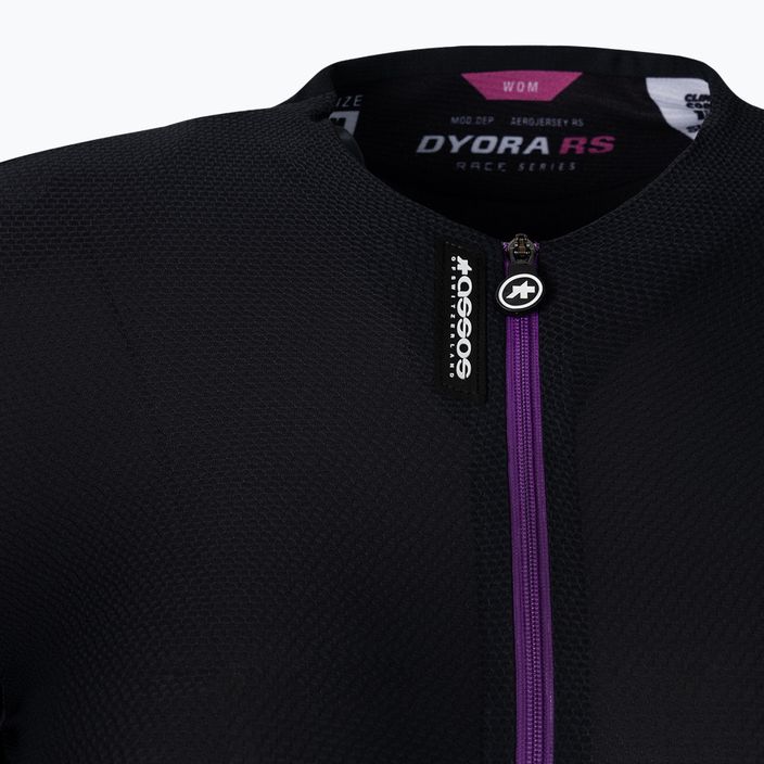 ASSOS Dyora RS Aero dámsky cyklistický dres čierny SS 12.20.299.18 3