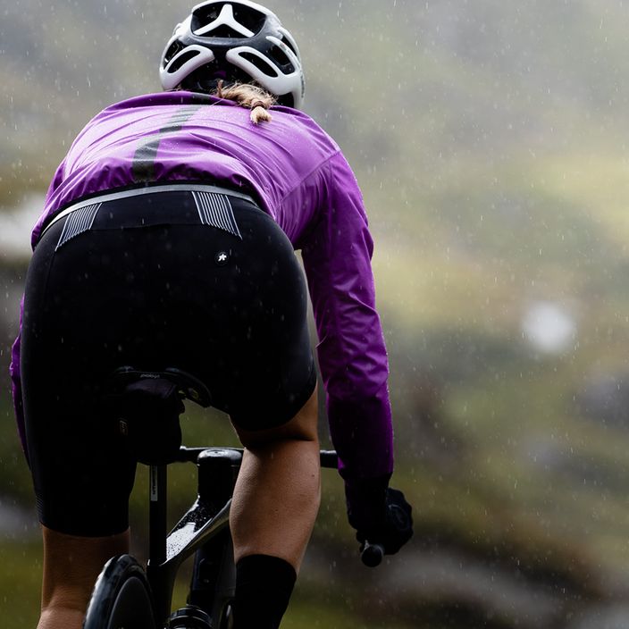 Dámska cyklistická bunda ASSOS Dyora RS Rain purple 12.32.372.4B 5
