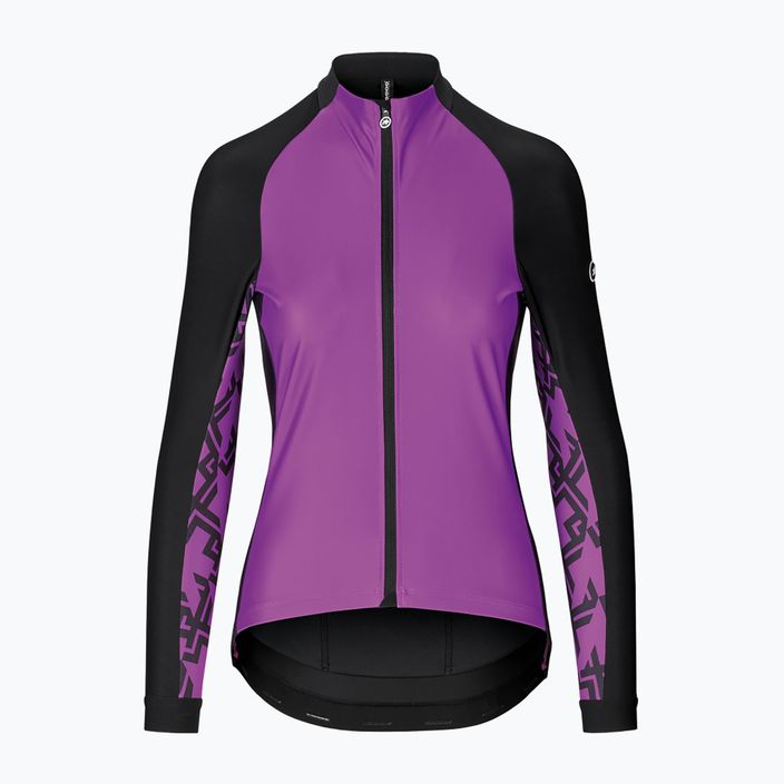 ASSOS Uma GT Spring Fall purple dámska cyklistická bunda 12.30.352.4B