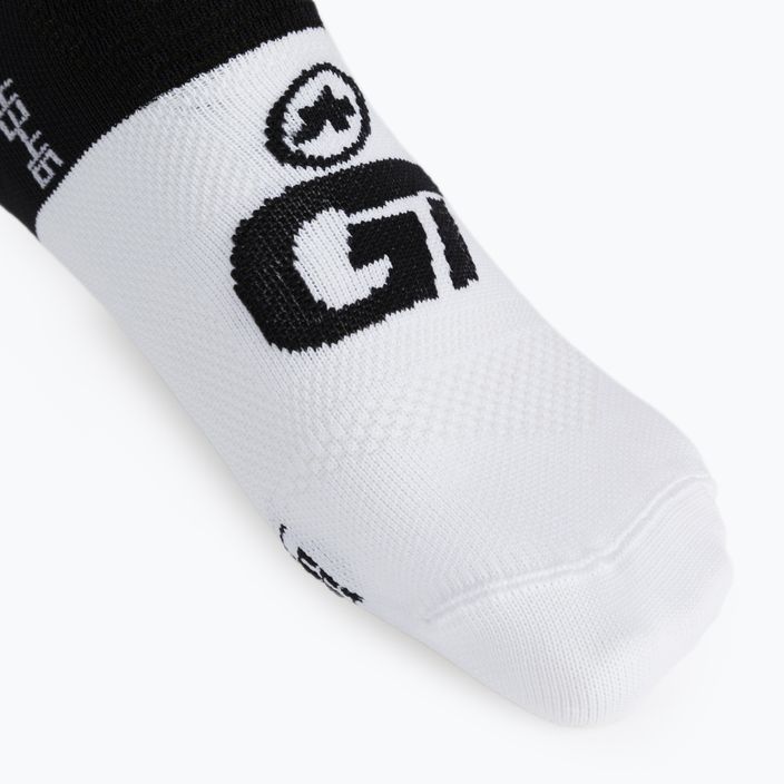 ASSOS GT C2 detské cyklistické ponožky čierne P13.60.700.18 3