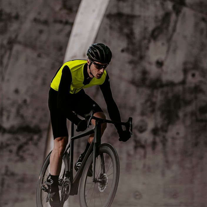 Pánska cyklistická bunda ASSOS Mille GTS C2 Spring Fall žlto-čierna 5