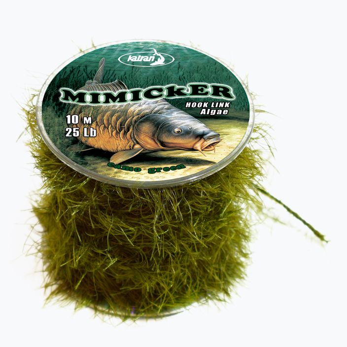 Katran Mimicker pletený kaprový háčik Linky zelené 2