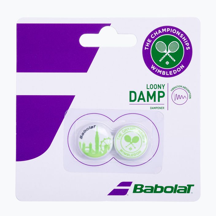 Babolat Dampener Wimbledon 2 ks biela a zelená 700044 2