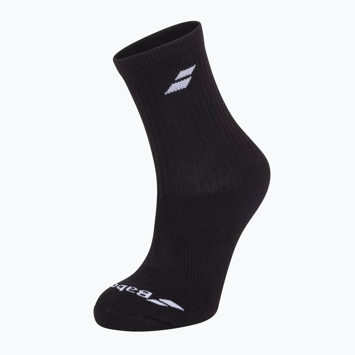 Ponožky Babolat 3 pary black/black