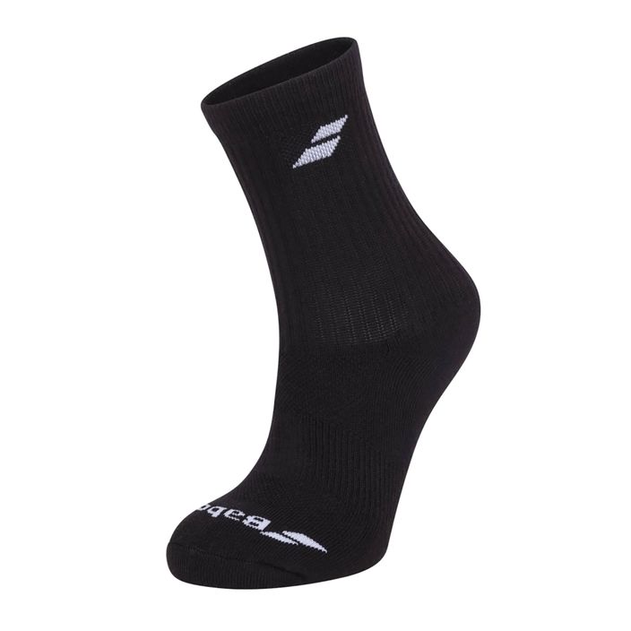 Ponožky Babolat 3 pary black/black 2