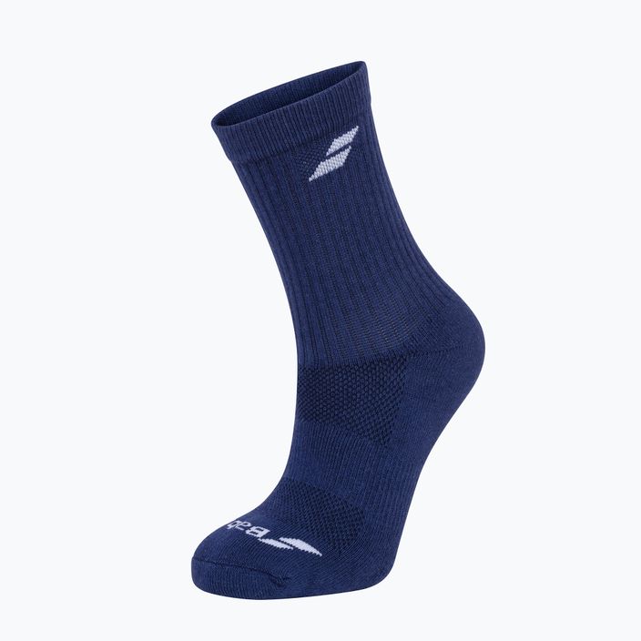 Tenisové ponožky Babolat 3 páry biela/tmavošedá 5UA1371 15