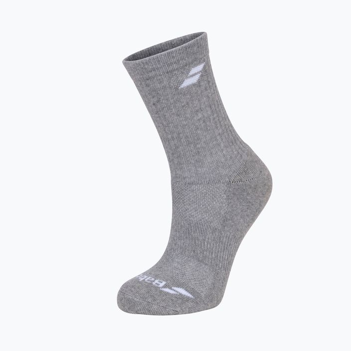 Tenisové ponožky Babolat 3 páry biela/tmavošedá 5UA1371 16