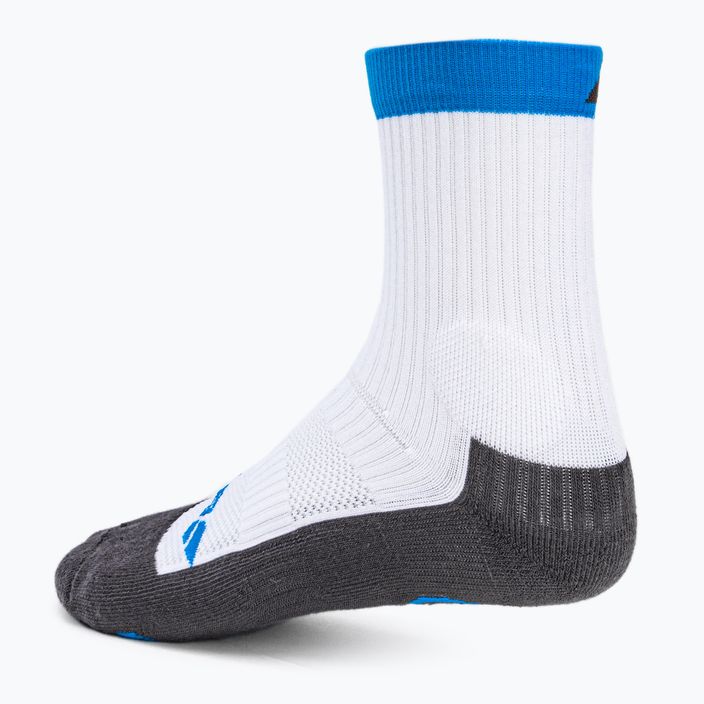 Pánske tenisové ponožky Babolat Pro 360 modré a biele 5MA1322 2