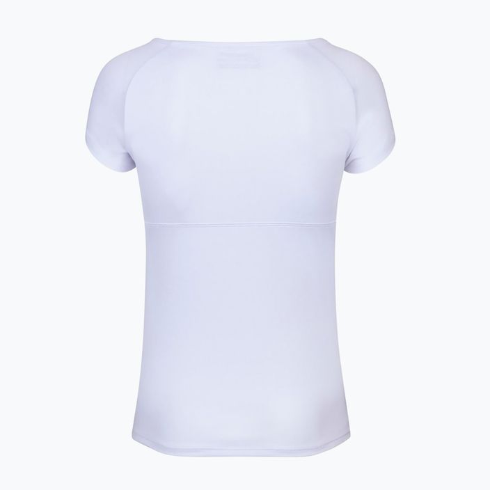 Babolat dámske tenisové tričko Play Cap Sleeve white/white 2