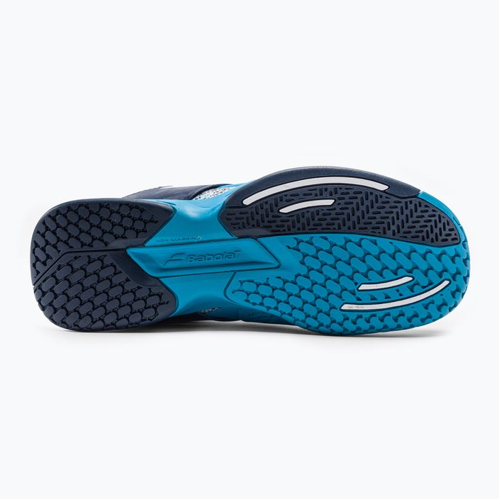 Detská tenisová obuv Babolat Propulse AC Jr modrá 32S21478 4