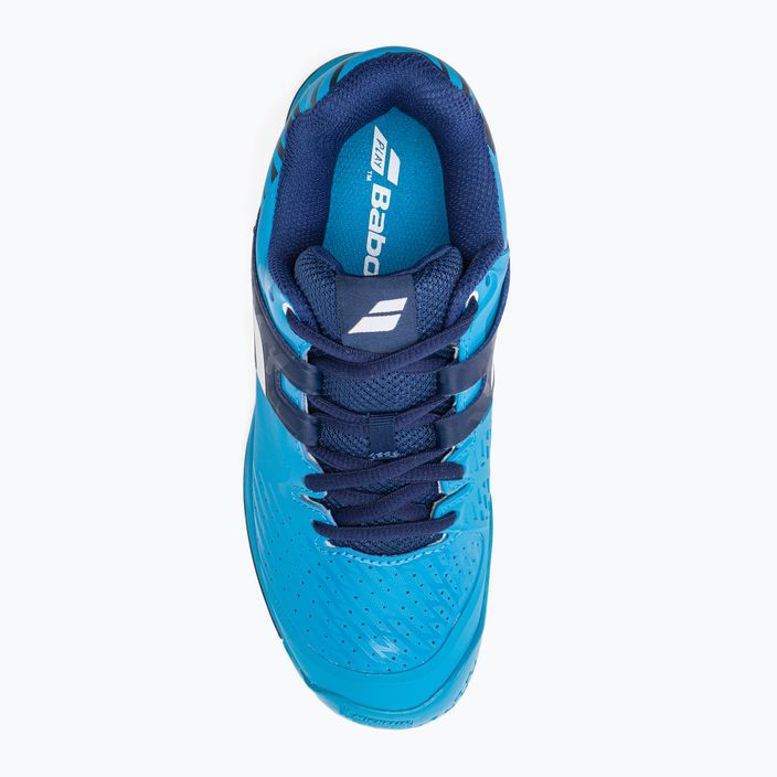 Detská tenisová obuv Babolat Propulse AC Jr modrá 32S21478 6