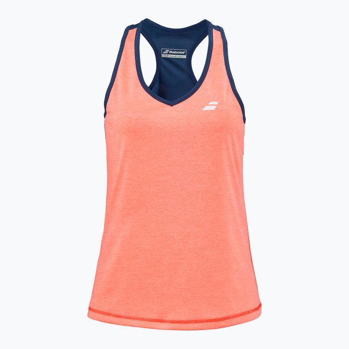 Babolat Play dámske tenisové tričko oranžové 3WTD071