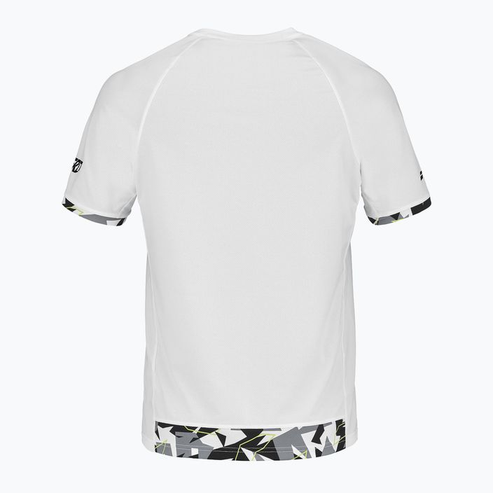 Pánske tenisové tričko Babolat Aero Crew Neck White 2MS23011Y 2