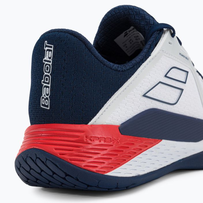 Babolat Propulse Fury 3 All Court pánska tenisová obuv white and blue 30S23208 8