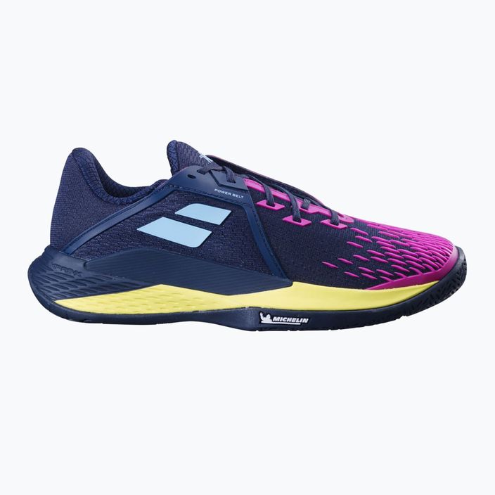 Babolat Propulse Fury 3 All Court pánska tenisová obuv dark blue/pink aero 9