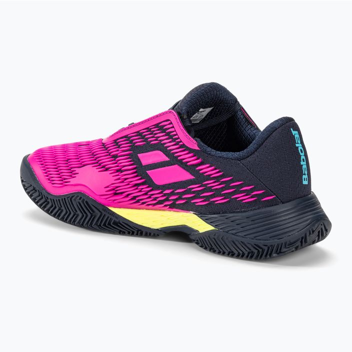Babolat Propulse Fury 3 Clay dark blue/pink aero pánska tenisová obuv 3