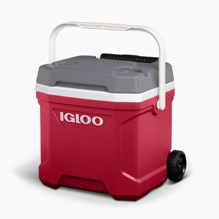 Cestovná chladnička Igloo Latitude 16 Qt Roller 15 l industrial red/ meteorite 3