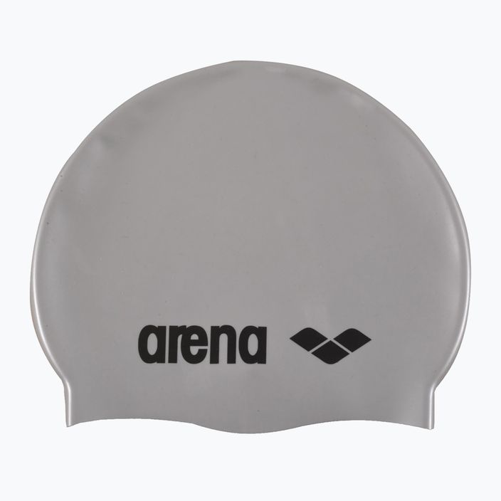 Detská plavecká čiapka arena Classic Silicone šedá 9167 2