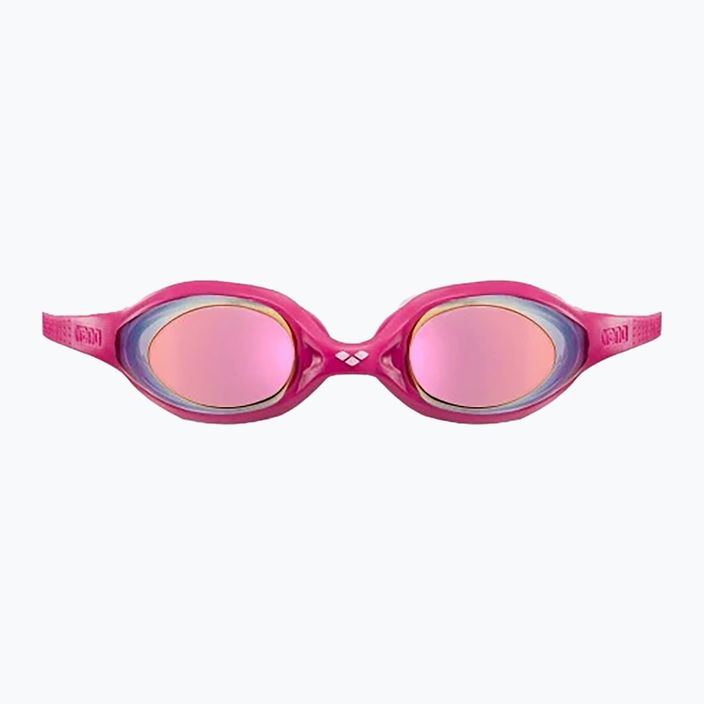 Detské plavecké okuliare arena Spider JR Mirror white/pink/fuchsia 2