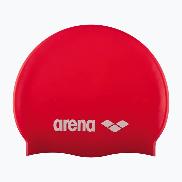 Detská plavecká čiapka arena Classic Silicone červená 91670/44 2