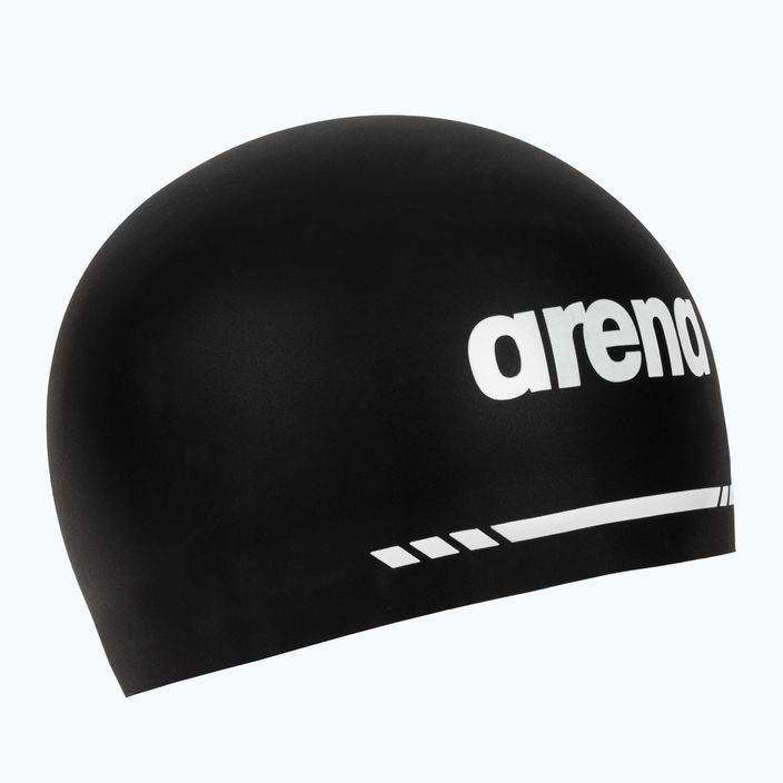 Arena 3D Soft plavecká čiapka čierna 000400/501
