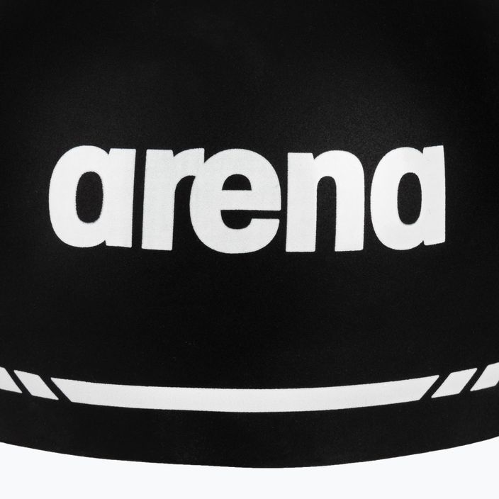 Arena 3D Soft plavecká čiapka čierna 000400/501 3