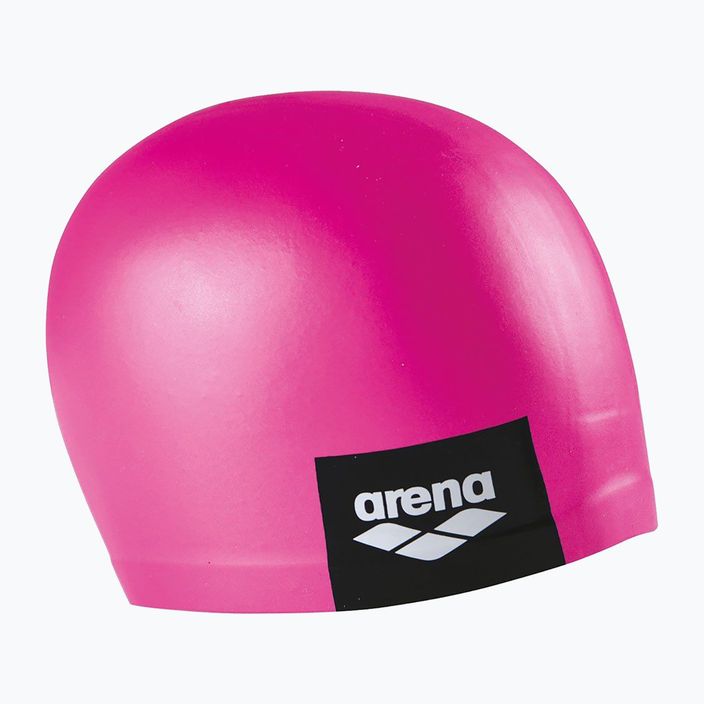 Arena Logo Tvarovaná ružová plavecká čiapka 001912/214 3