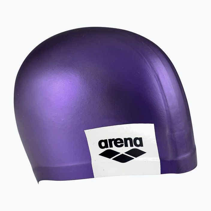 Arena Logo Tvarovaná fialová plavecká čiapka 001912/203 3