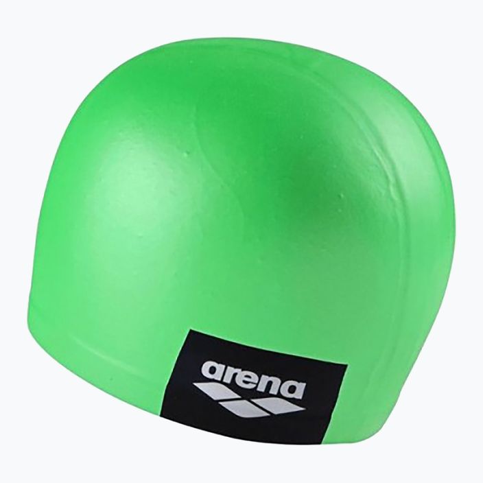 Arena Logo Tvarovaná zelená plavecká čiapka 001912/204 4