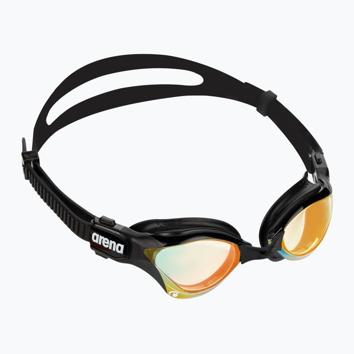 Arena plavecké okuliare Cobra Tri Swipe Mirror žltá meď/čierna 002508/355