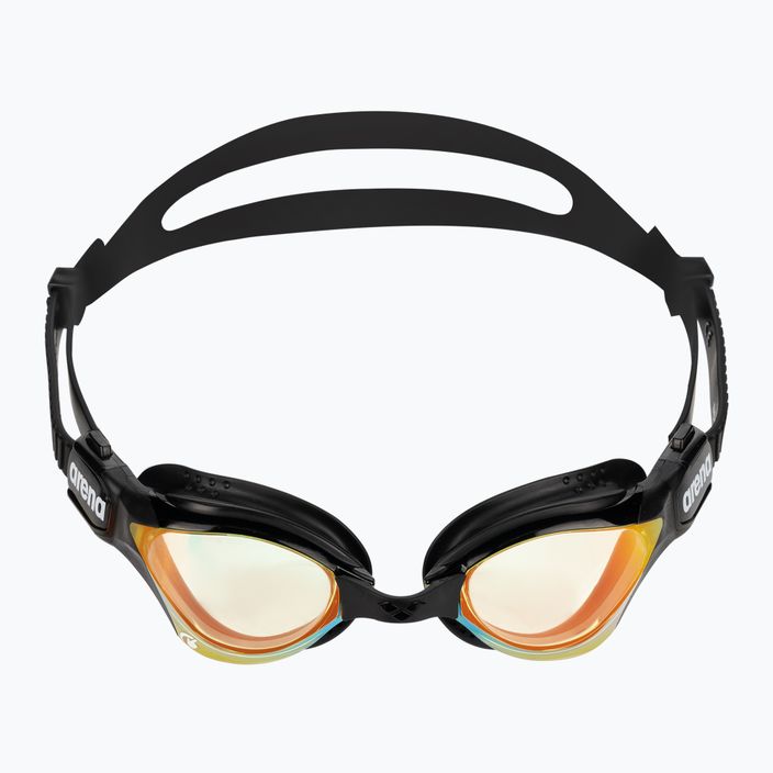 Arena plavecké okuliare Cobra Tri Swipe Mirror žltá meď/čierna 002508/355 2