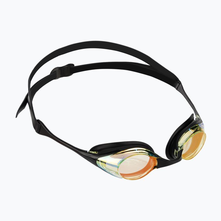 Arena plavecké okuliare Cobra Swipe Mirror žltá meď/čierna 004196/350