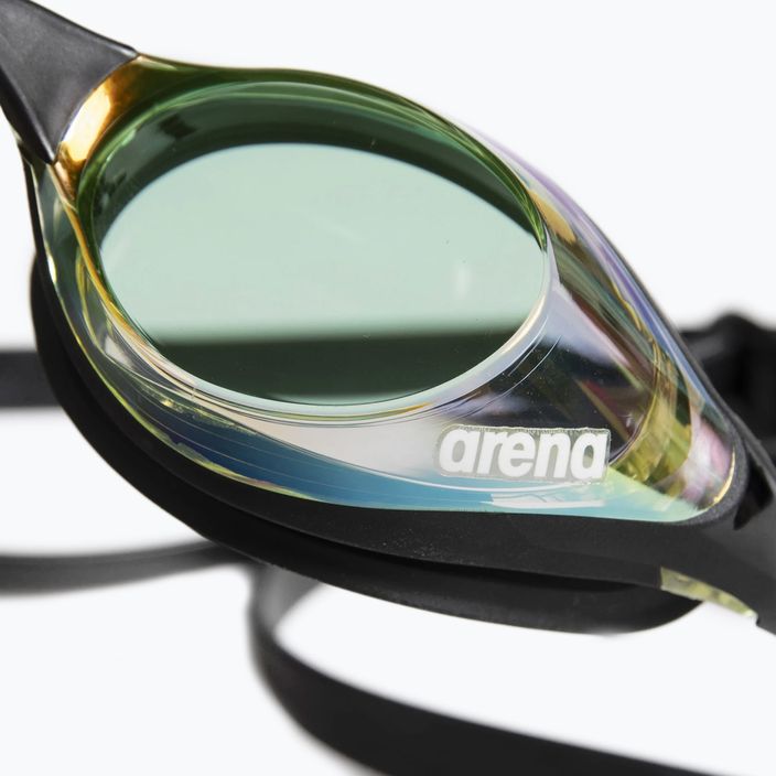 Arena plavecké okuliare Cobra Swipe Mirror žltá meď/čierna 004196/350 9
