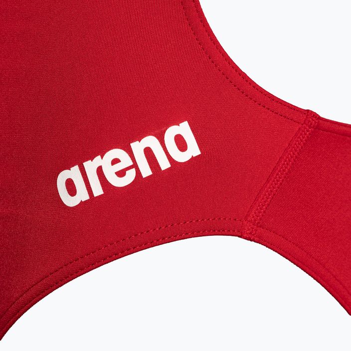 Dámske jednodielne plavky arena Team Challenge Solid red 4766 3