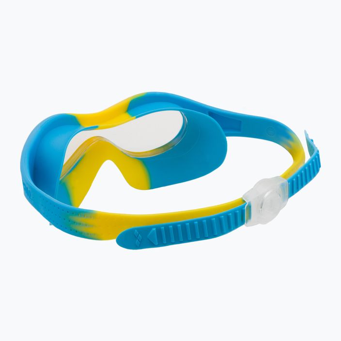 Arena detská plavecká maska Spider Mask modro-žltá 004287 4