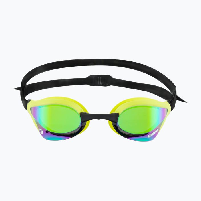 Arena plavecké okuliare Cobra Core Swipe Mirror smaragd/cyber lime 2