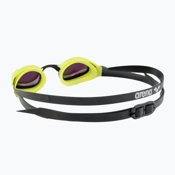 Arena plavecké okuliare Cobra Core Swipe Mirror smaragd/cyber lime 4