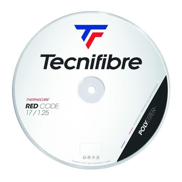 Tenisová struna Tecnifibre Red Code Reel 200m červená  2