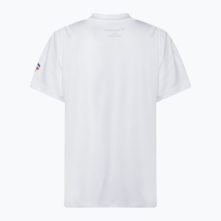 Detské tenisové tričko Tecnifibre Airmesh white 22F2ST F2 2