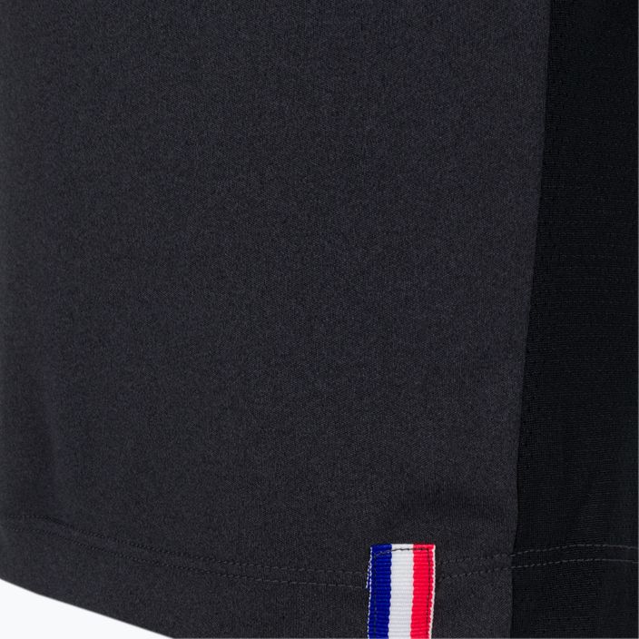 Detské tenisové tričko Tecnifibre Airmesh bielo-čierne 22F2ST F2 4