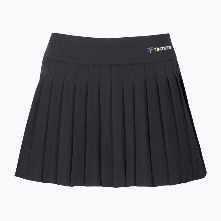 Detská tenisová sukňa Tecnifibre čierna 23LASKBK0B