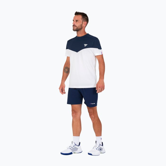 Pánske tenisové tričko Tecnifibre Perf white 22PERFTEE 3