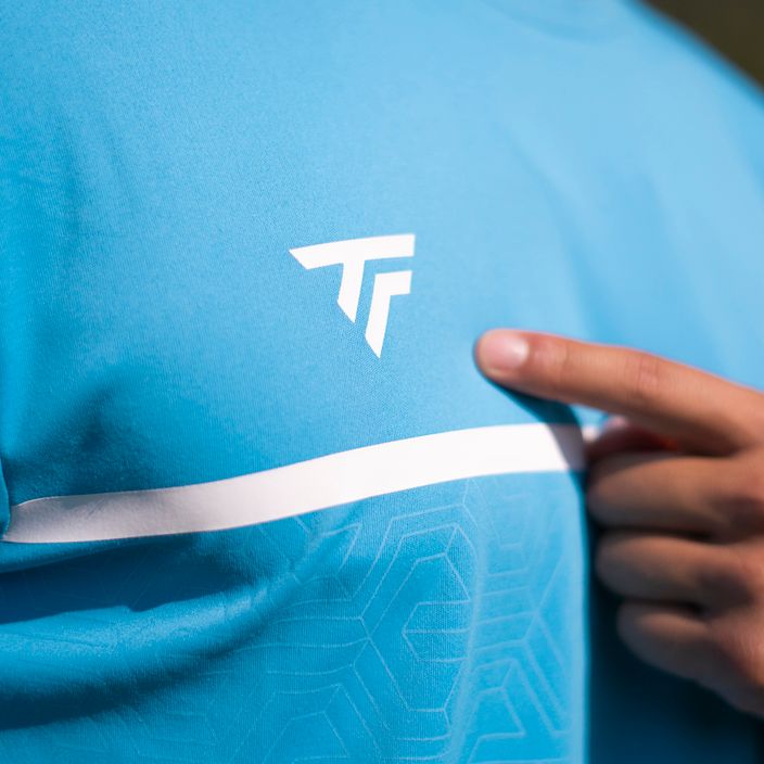 Pánske tenisové tričko Tecnifibre Team Tech Tee blue 22TETEAZ35 7