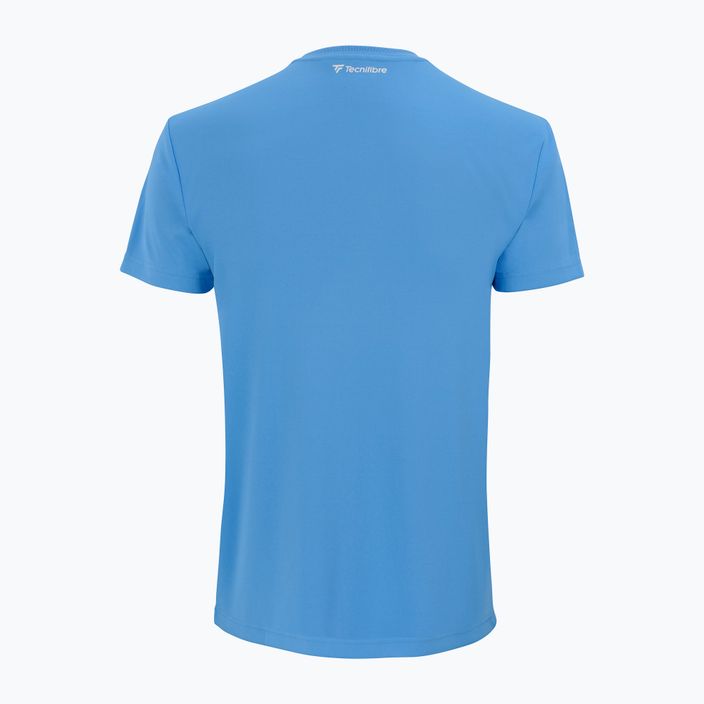 Detské tenisové tričko Tecnifibre Team Tech Tee modré 22TETEAZ3D 2