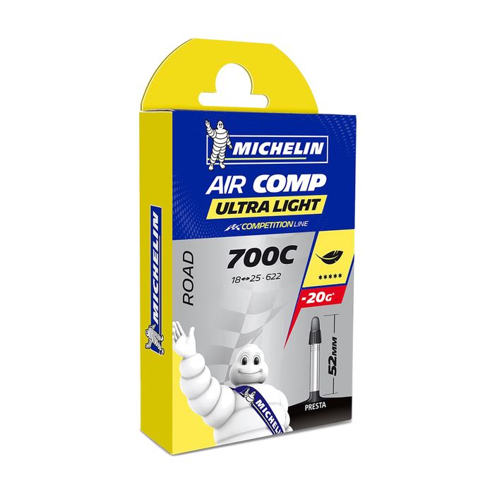 Michelin Air Comp Ultralight Gal-FV cyklistická duša 422204 čierna 00082266 2