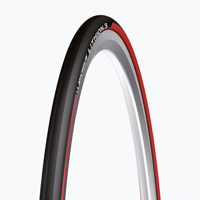 Cyklistické pneumatiky Michelin Lithion3 Ts Kevlar Performance Line červená 43231 2