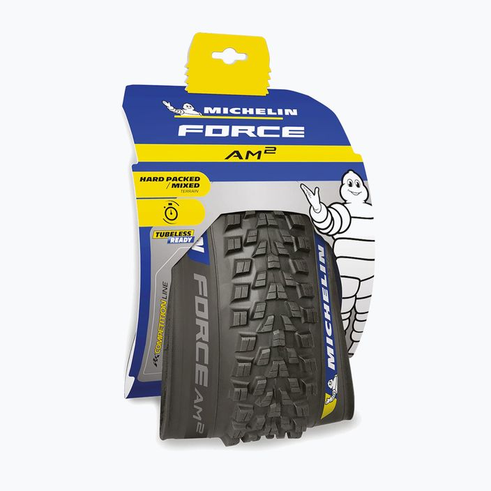 Michelin Force AM2 TS TLR zaťahovacia cyklistická pneumatika čierna 82203 4