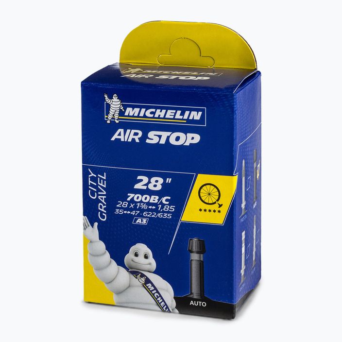Michelin A3 Airstop duša na bicykel 700x35-47 čierna 82282 2