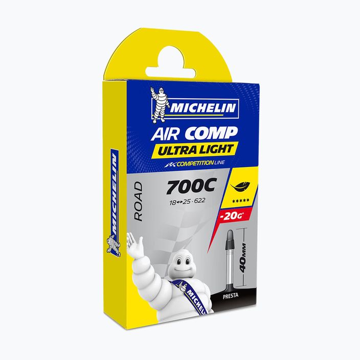 Michelin Air Comp Ultralight Gal-FV duša na bicykel 916182 čierna 00082265 3