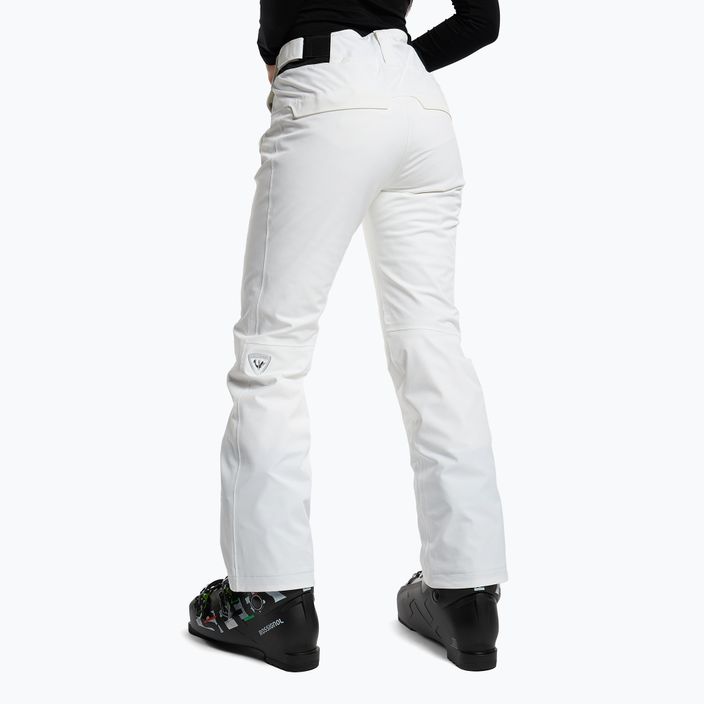 Dámske lyžiarske nohavice Rossignol Elite white 3